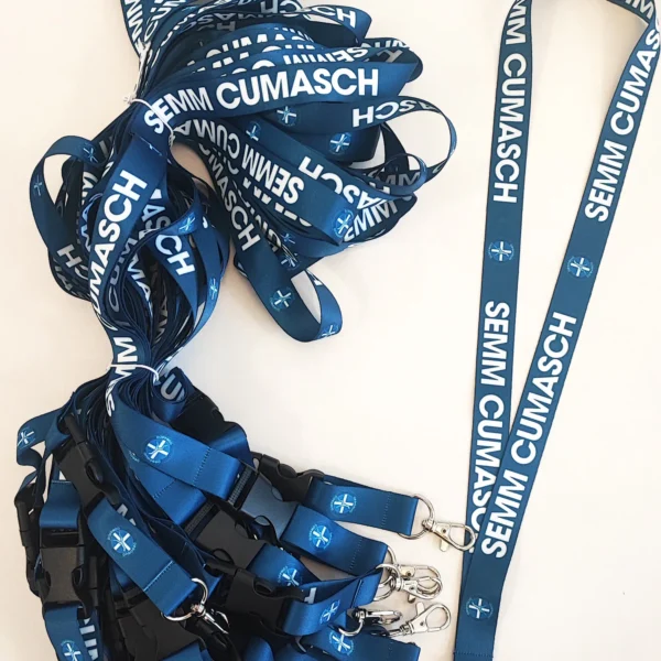 Lanyard in Tessuto con Moschettone - immagine 3