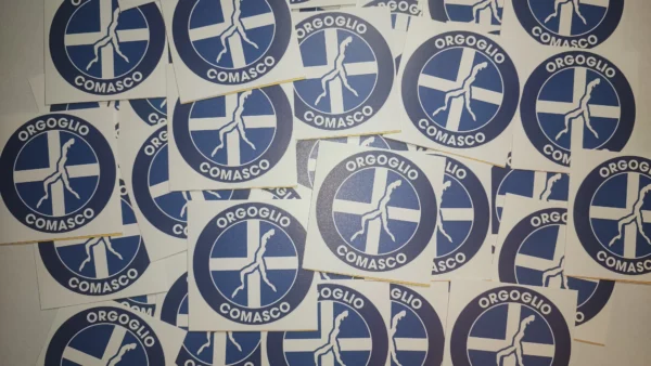 10 Sticker Orgoglio Comasco